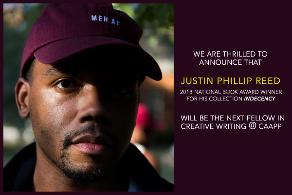 Justin Phillip Reed wears a maroon cap with the text, "MEH AF"